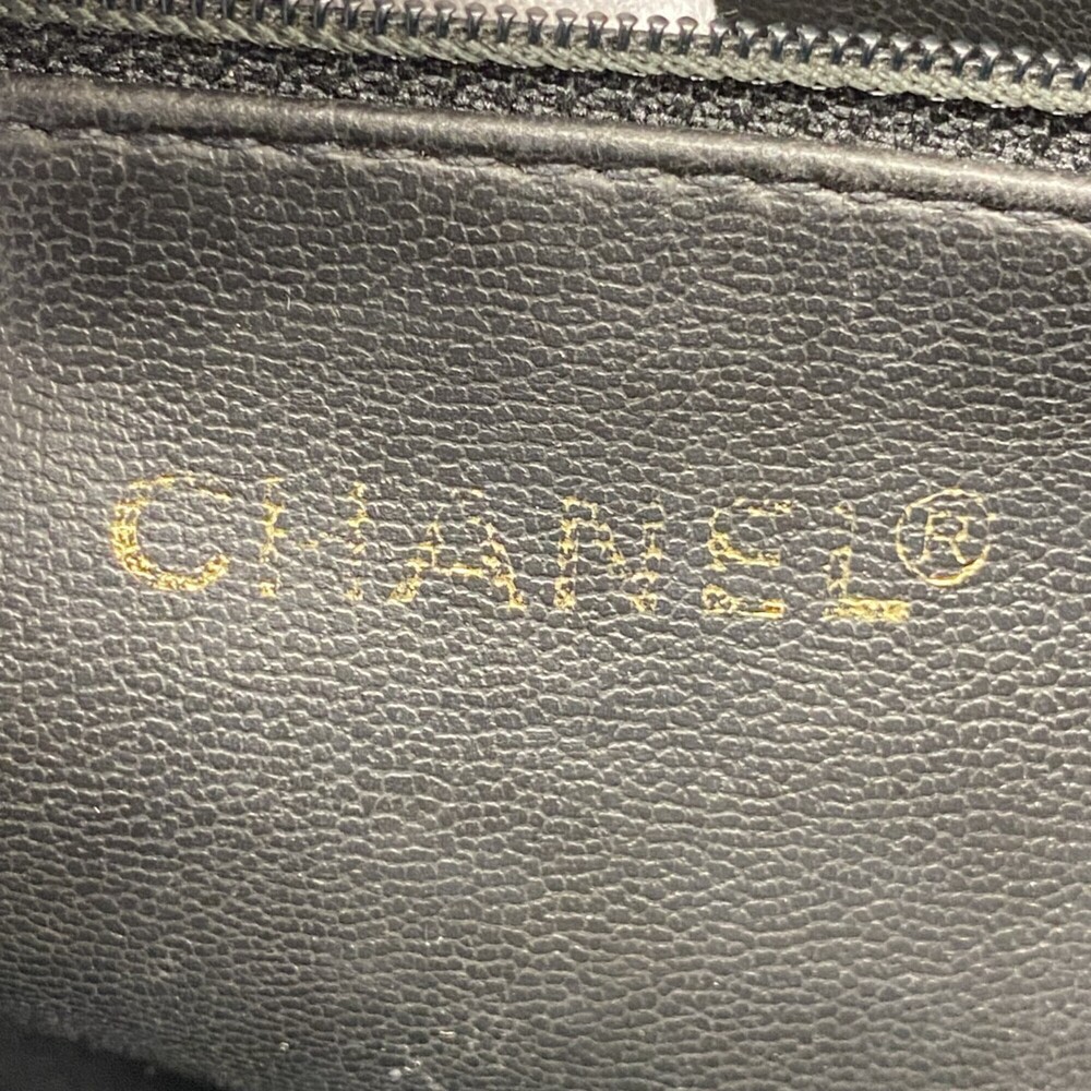 CHANEL Black Caviar Leather Tote Bag - Picture 5 of 12